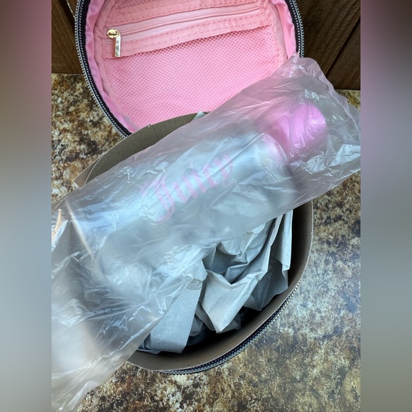 Juicy Couture Velvet Cylinder Cosmetic Bag - Picture 9 of 11